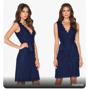 Dianne Von Furstenberg Julianna Two Wrap Dress